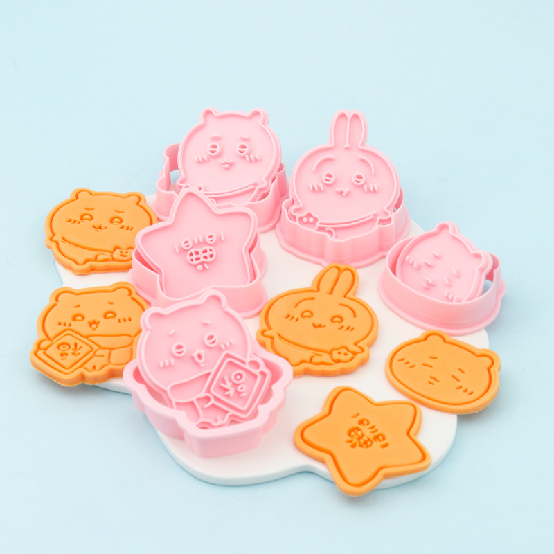 Kitchen Baking Items - แม่พิมพ์กดคุกกี้ 3D ลายการ์ตูนน่ารัก ชิคาวะ อนิเมะ อุซากิ