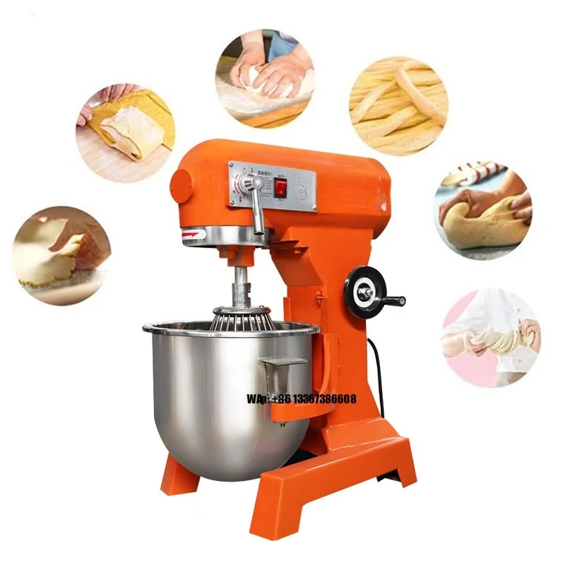 Kitchen Baking Cake - เครื่องผสมแป้งขนมปังนมเค้กขนาด 30 ลิตร เครื่องผสมอาหารไฟฟ้าในครัว หุ่นยนต์ทำขนม เครื่องตีแป้ง