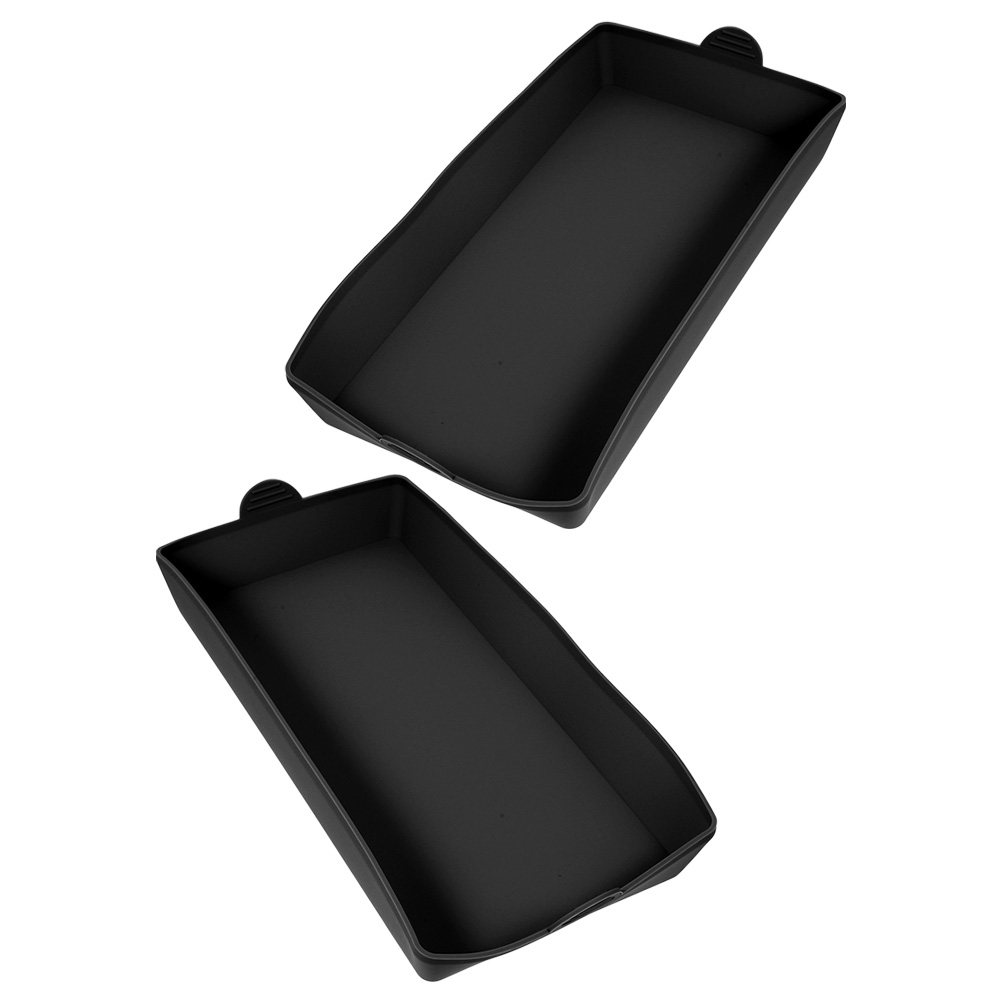 Kitchen Baking Pans - ถาดอบขนมปังซิลิโคน 2 ชิ้น แบบไม่ติดกระทะ รูปทรงสี่เหลี่ยม สำหรับอบขนมปัง