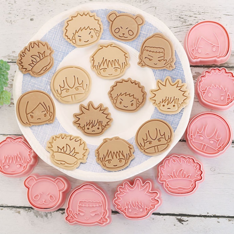 ชุดตัวตัดคุกกี้ลายอนิเมะจูจุตส - Kitchen Baking Items บทวิจารณ์และราคา