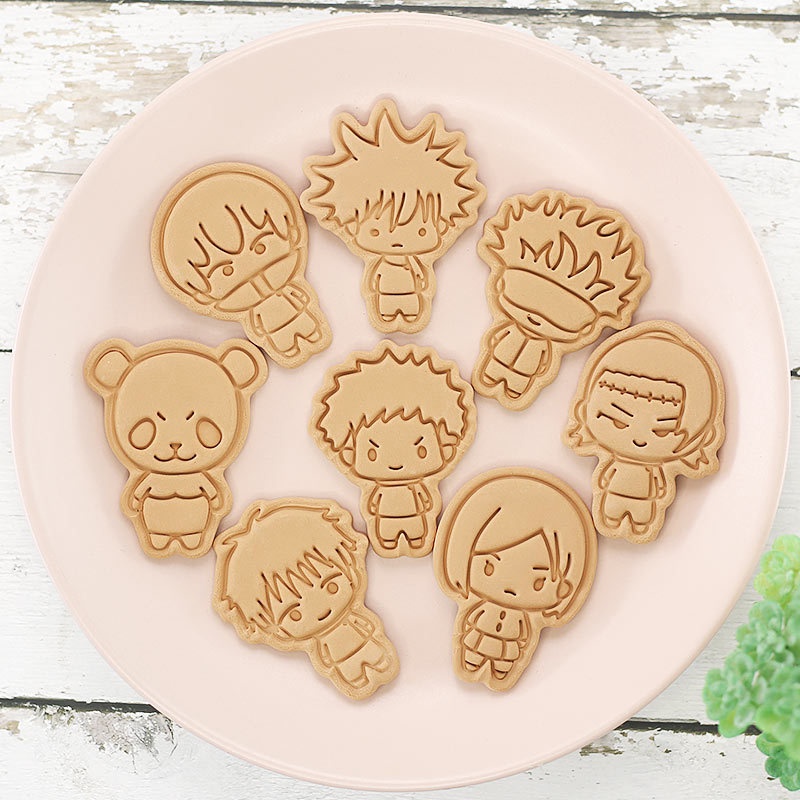 ชุดตัวตัดคุกกี้ลายอนิเมะจูจุตส - Kitchen Baking Items บทวิจารณ์และราคา