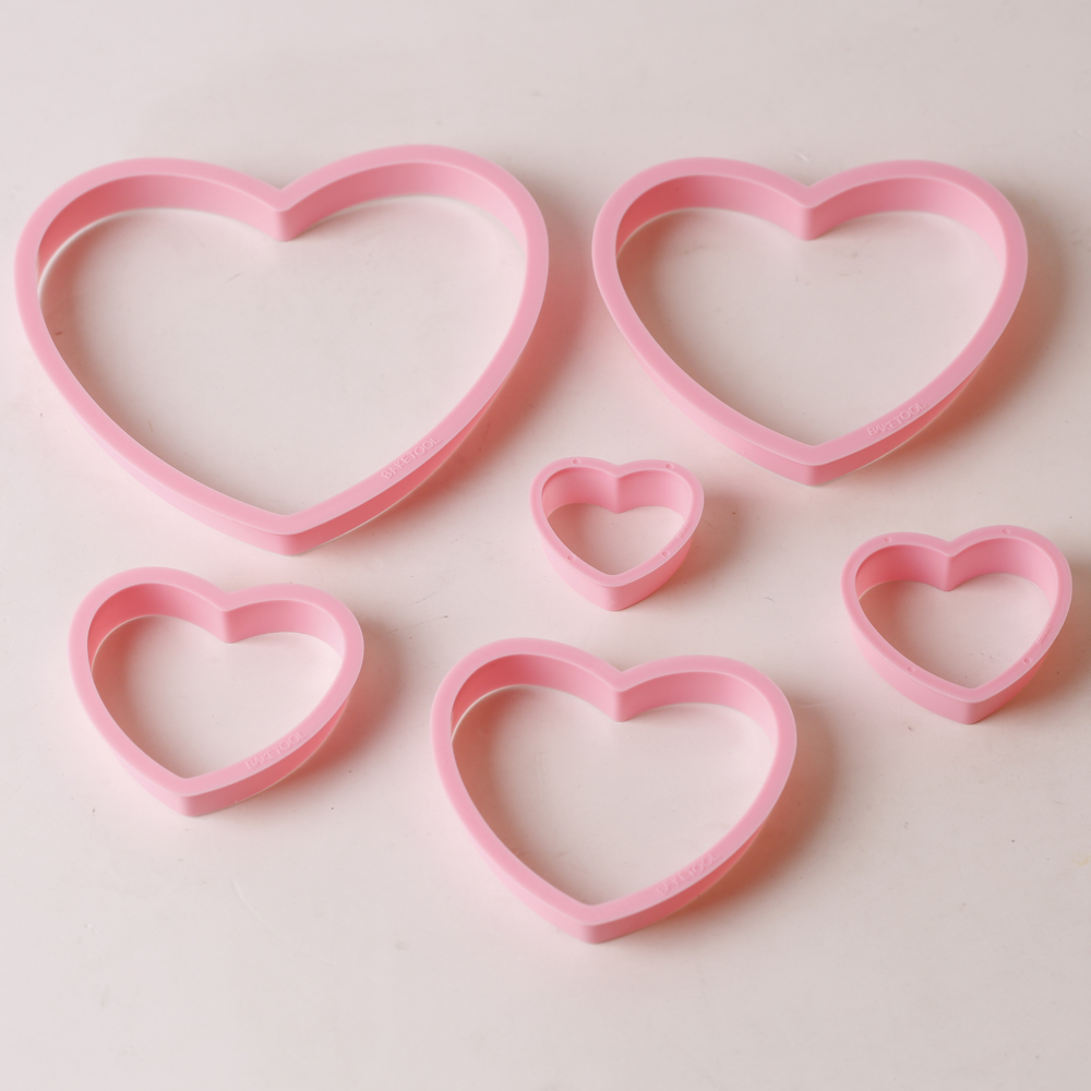 1 ชุด/3 ชุดหัวใจสีชมพู Star ดอ - Baking Kitchen Set บทวิจารณ์และราคา
