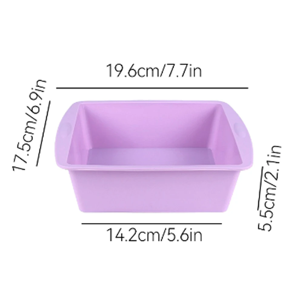 แม่พิมพ์เค้กซิลิโคนทรงสี่เหลี่ - Kitchen Baking Ware บทวิจารณ์และราคา