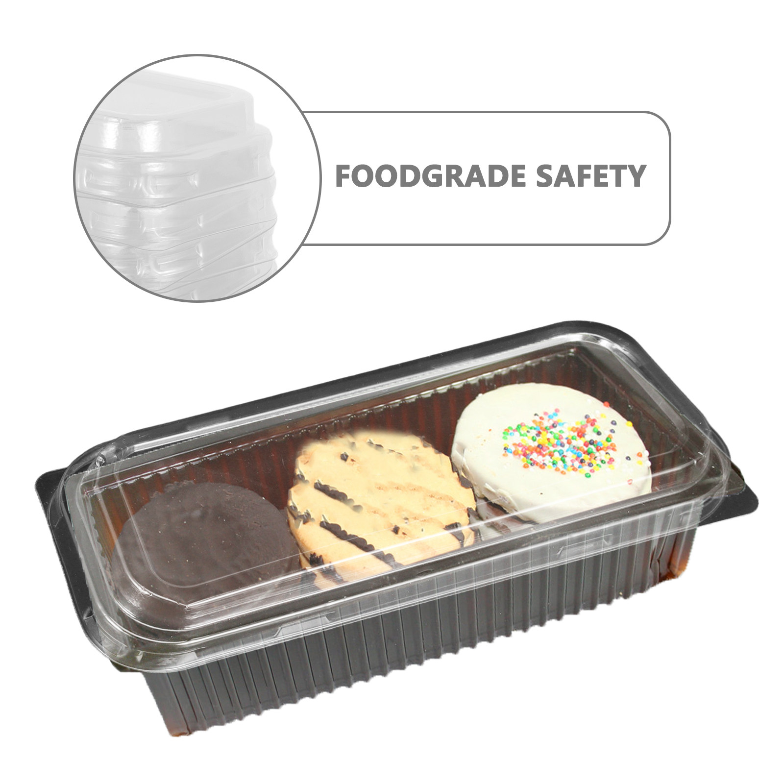 ฝาปิดพลาสติกสำหรับอบขนมปัง 50  - Kitchen Baking Pans บทวิจารณ์และราคา