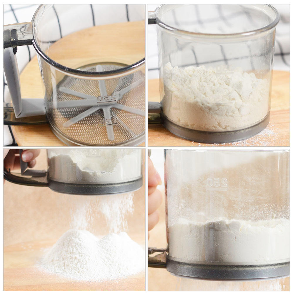 ตะแกรงร่อนแป้งแบบมือถือสำหรับผ - Baking Powder Kitchen บทวิจารณ์และราคา