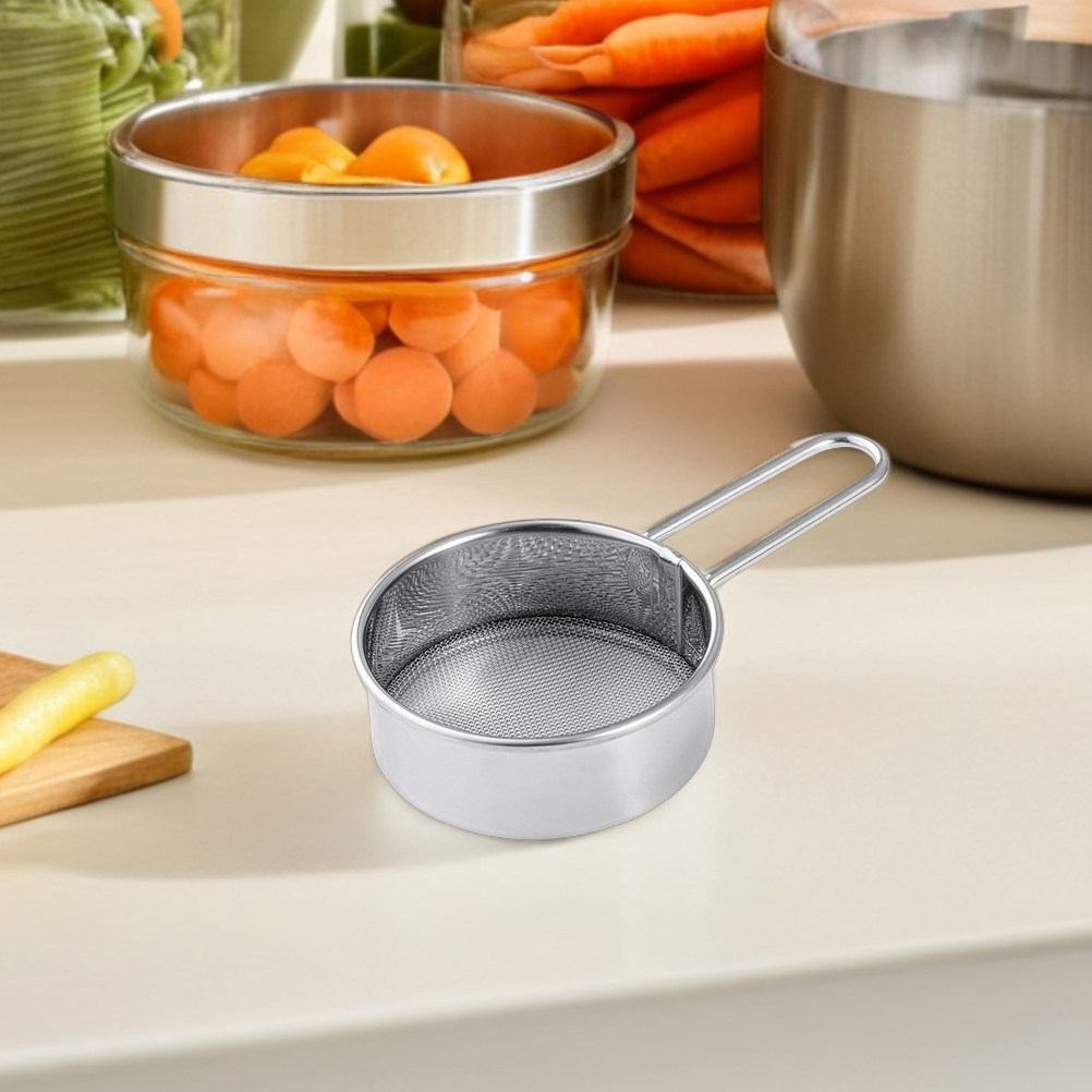 ตะแกรงร่อนแป้งสแตนเลสขนาดเล็กแ - Baking Powder Kitchen บทวิจารณ์และราคา