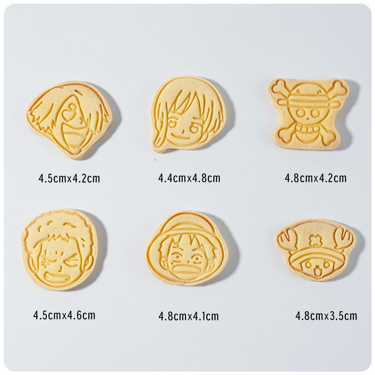 ชุดพิมพ์คุกกี้อนิเมะวันพีซ ลูฟ - Kitchen Baking Items บทวิจารณ์และราคา