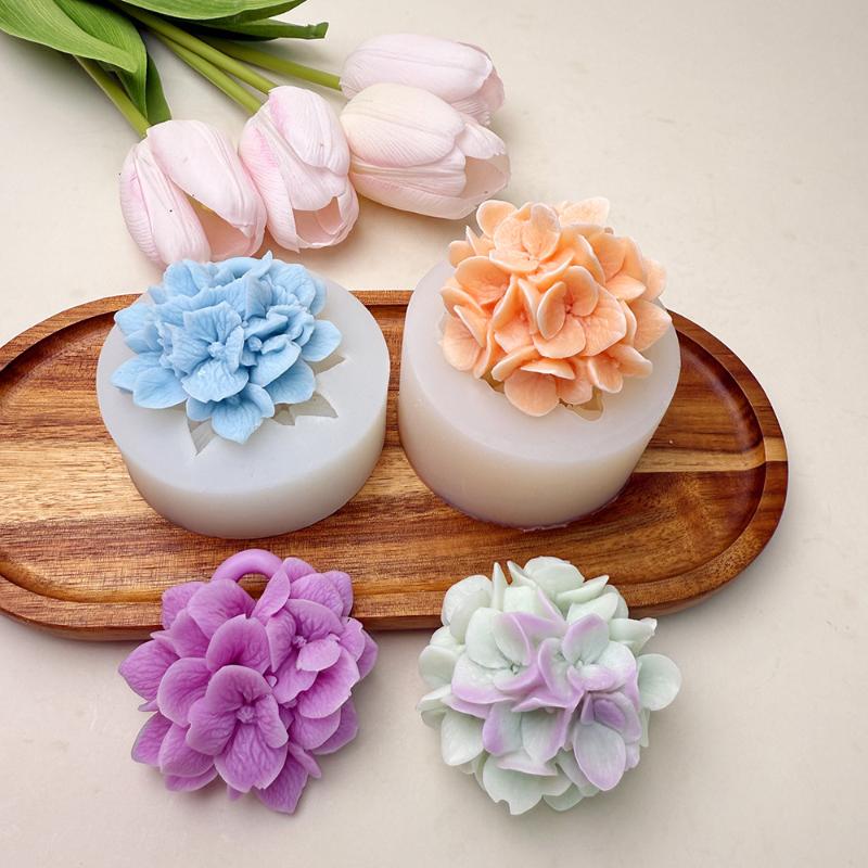 ● แม่พิมพ์ซิลิโคนรูปดอกไฮเดรนเ - Kitchen Baking Items บทวิจารณ์และราคา