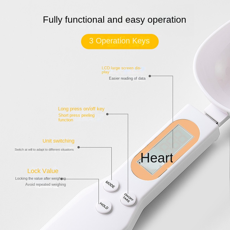 ช้อนตวง 001 กรัม ชาร์จผ่าน USB - Mini Kitchen Baking บทวิจารณ์และราคา
