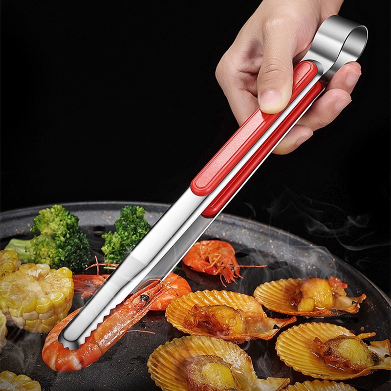 ที่คีบอาหารสแตนเลสสำหรับปิ้งย่ - Kitchen Baking Ware บทวิจารณ์และราคา