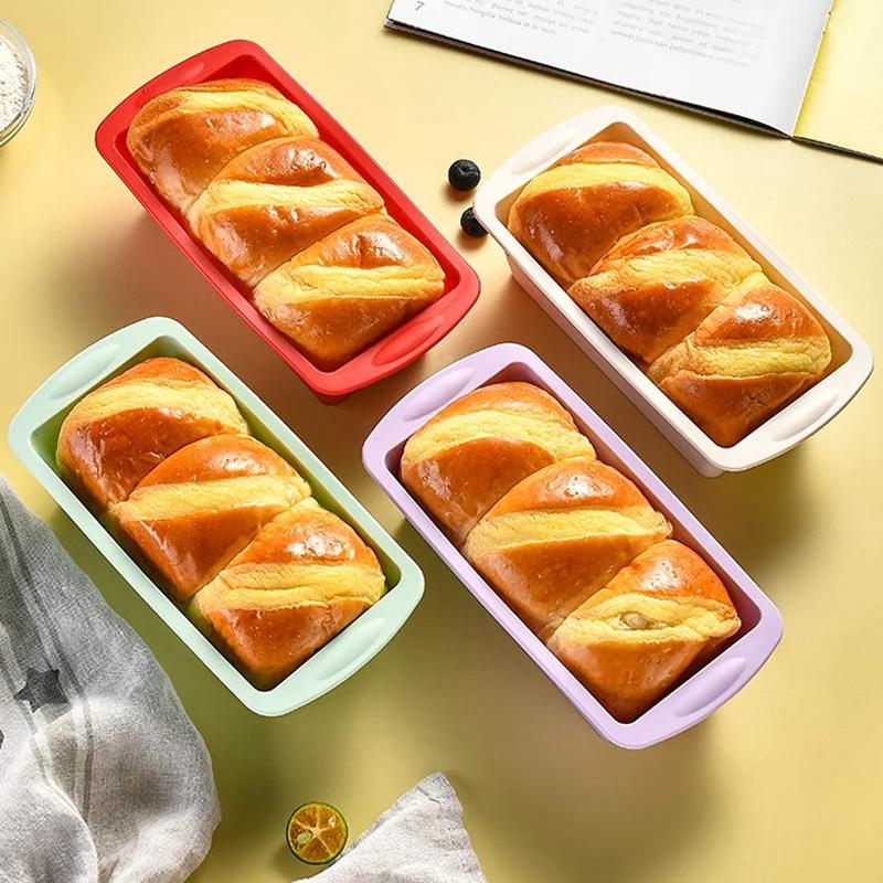 แม่พิมพ์ซิลิโคนรูปสี่เหลี่ยมผื - Kitchen Baking Pans บทวิจารณ์และราคา