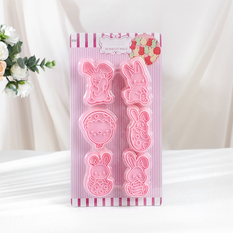 6 ชิ้น/เซ็ต Easter Bunny Cooki - Baking Kitchen Set บทวิจารณ์และราคา
