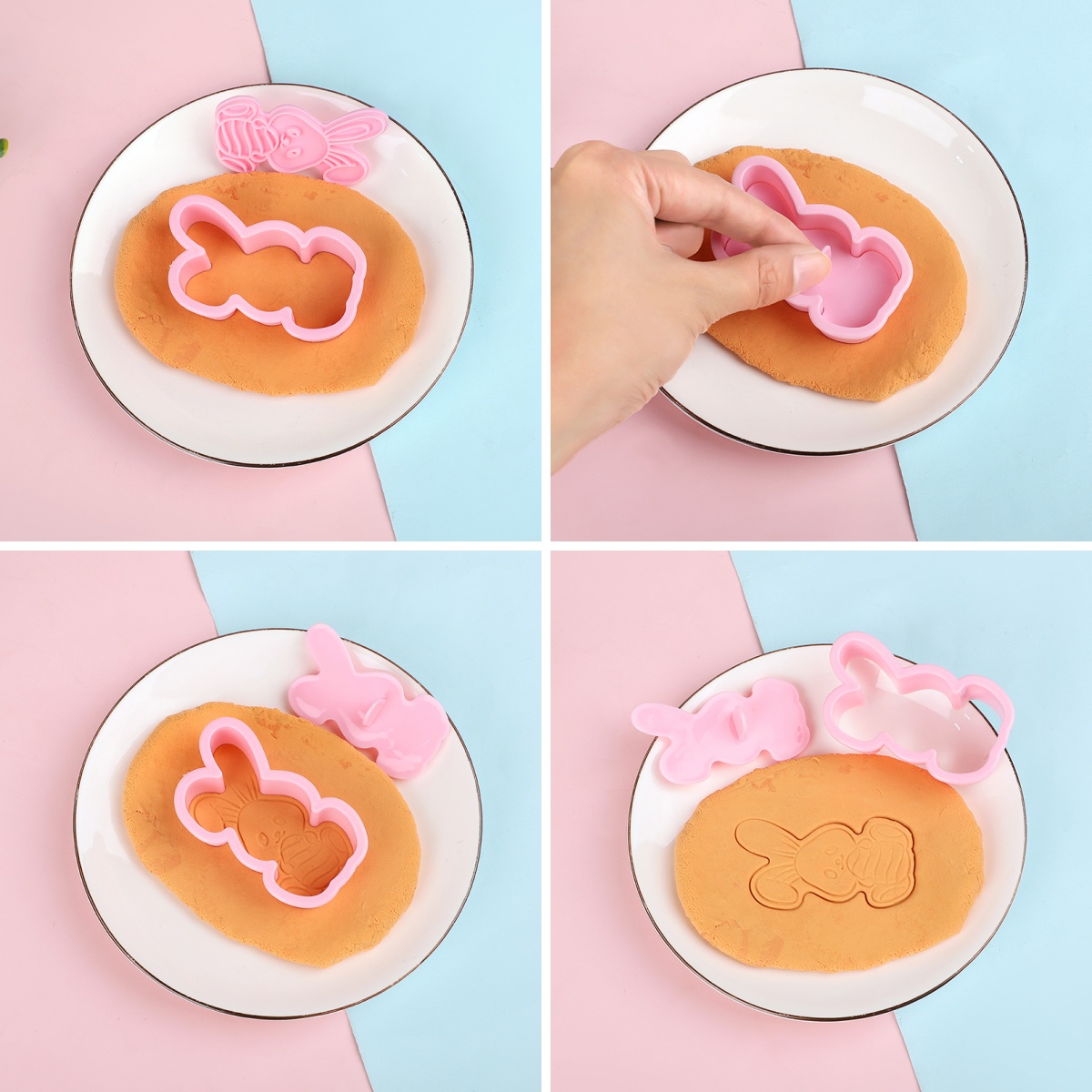 6 ชิ้น/เซ็ต Easter Bunny Cooki - Baking Kitchen Set บทวิจารณ์และราคา