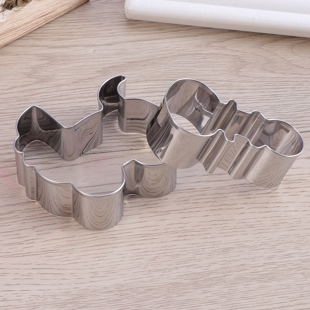 ชุดพิมพ์คุกกี้ 5 ชิ้น สแตนเลส  - Kitchen Baking Cake บทวิจารณ์และราคา