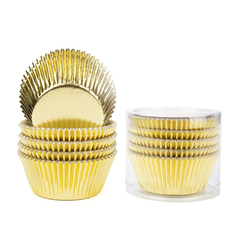 ชุดกระดาษรองคัพเค้กสีทอง 100 ช - Baking Kitchen Set บทวิจารณ์และราคา