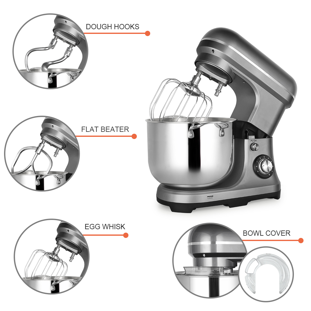 เครื่องผสมอาหารไฟฟ้าขนาดใหญ่ 1 - Kitchen Baking Cake บทวิจารณ์และราคา
