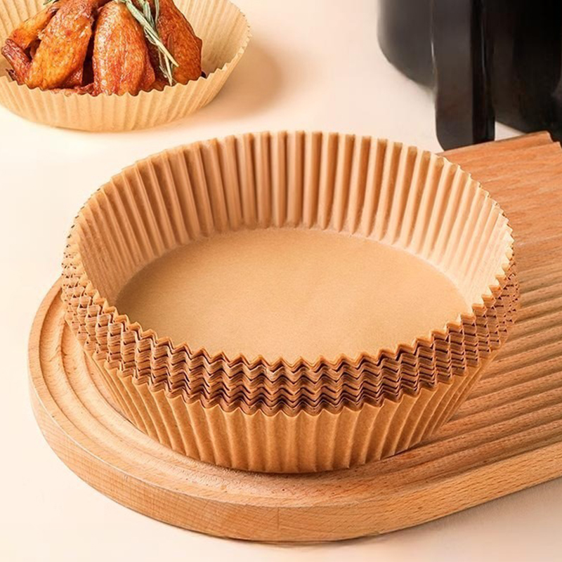 50/100PCS Air Fryer กระดาษสีสุ - Baking Kitchen Set บทวิจารณ์และราคา