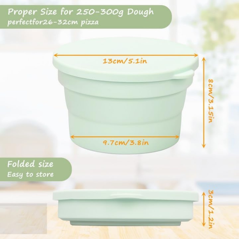 กล่องแป้งพิซซ่าแบบมีฝาปิด แบบไ - Kitchen Jobs บทวิจารณ์และราคา