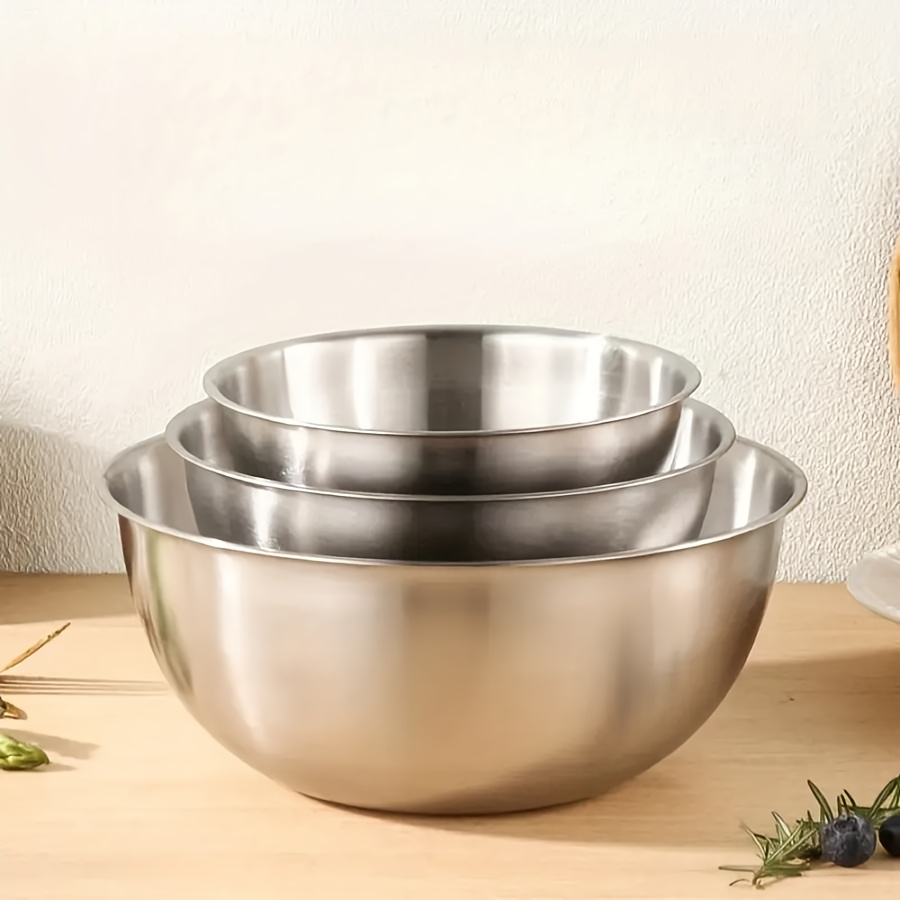 ชุดชามสลัดสแตนเลส 3 ชิ้น ชามผส - Baking Kitchen Set บทวิจารณ์และราคา