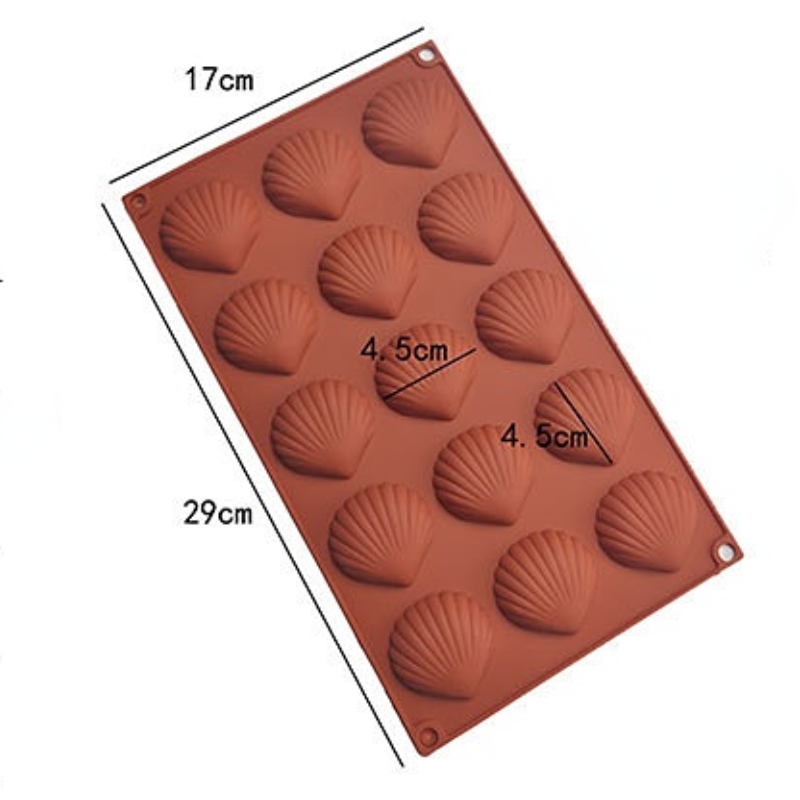 เกรดอาหาร Madeleine แม่พิมพ์เค - Kitchen Baking Ware บทวิจารณ์และราคา