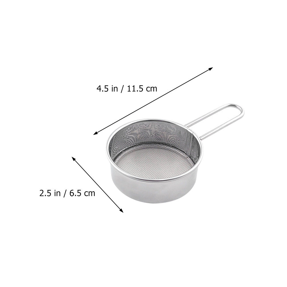 ชุดตะแกรงร่อนแป้งสแตนเลส 2 ชิ้ - Baking Powder Kitchen บทวิจารณ์และราคา