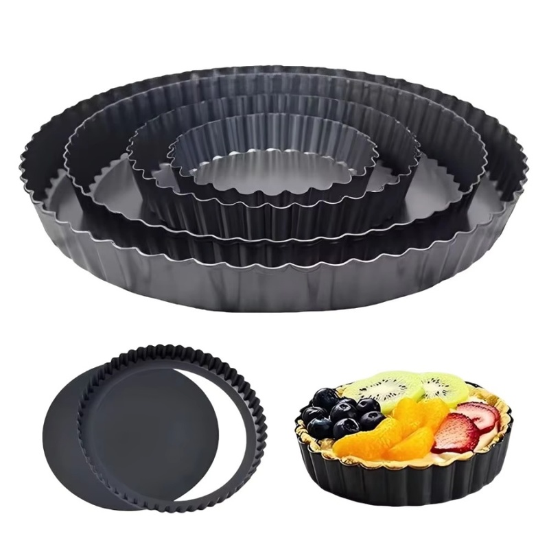 ถาดอบเค้กแบบถอดก้นได้ 1 ชิ้น ข - Kitchen Baking Pans บทวิจารณ์และราคา