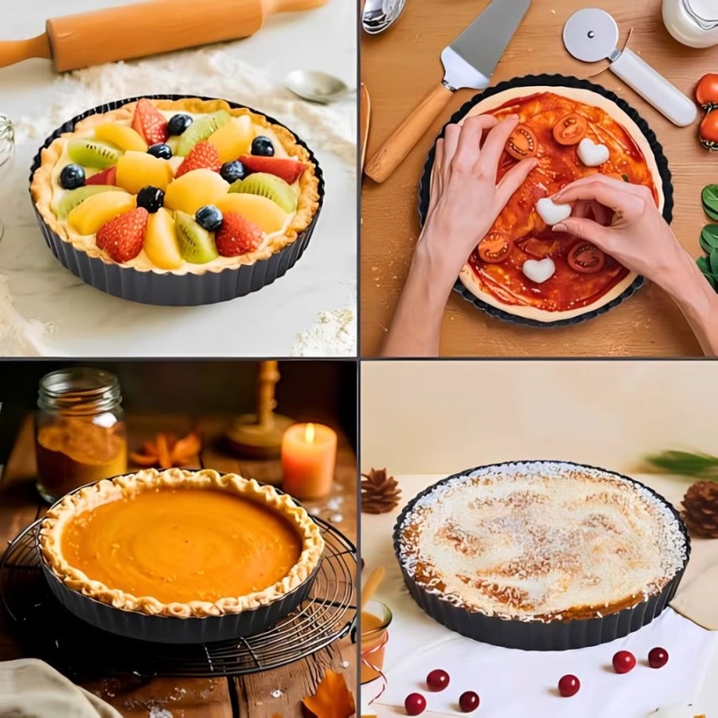 ถาดอบเค้กแบบถอดก้นได้ 1 ชิ้น ข - Kitchen Baking Pans บทวิจารณ์และราคา