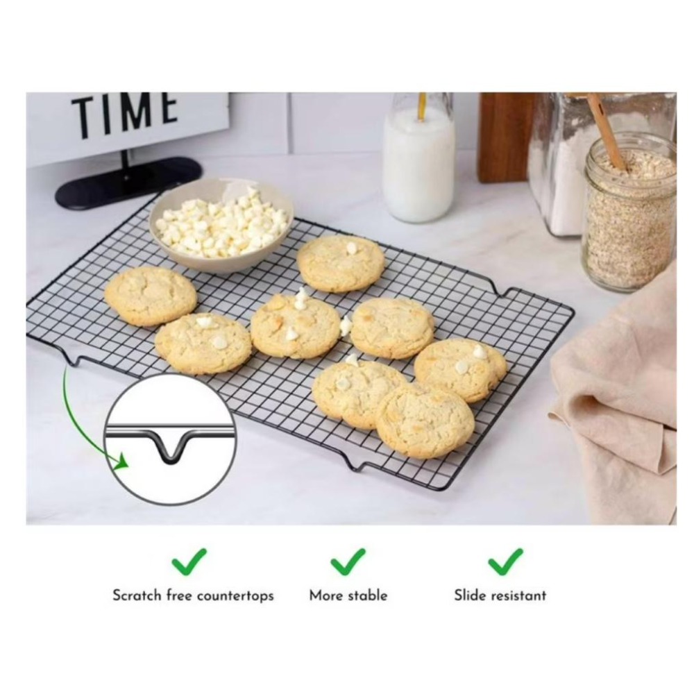 ชุดตะแกรงอบทรงสี่เหลี่ยมผืนผ้า - Baking Kitchen Set บทวิจารณ์และราคา